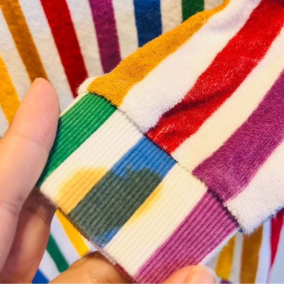 Hugo ❤️ Tiki ! Super Colorful Striped Kids Sweater - Picture 6 of 6